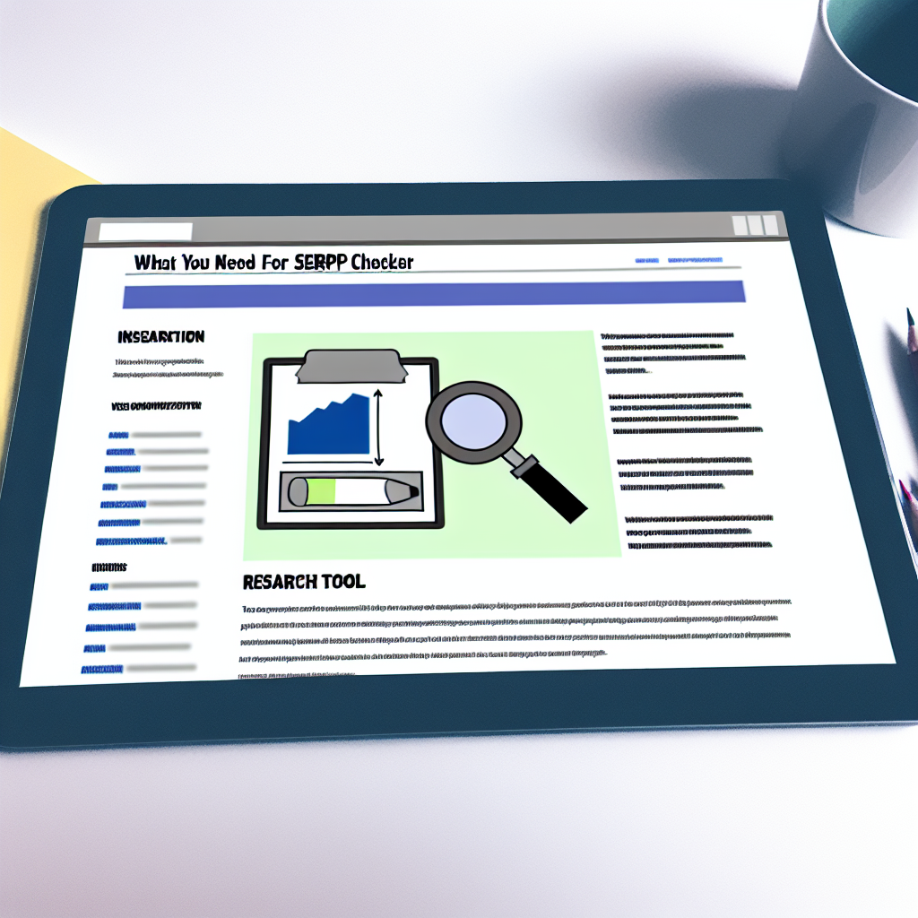 Section 2 What You Need - SERPChecker Guide: How to Analyze Search Results