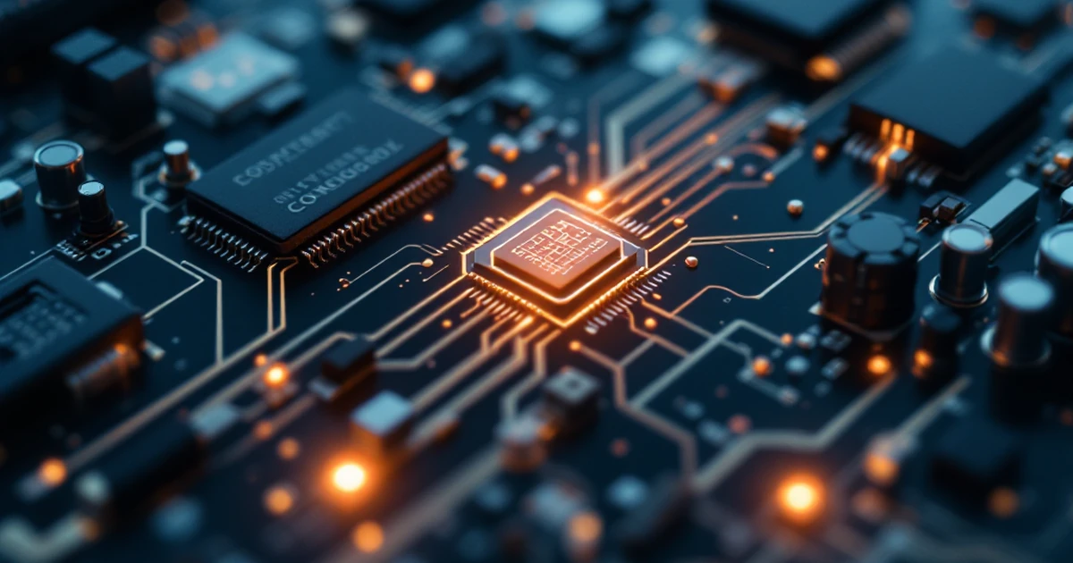 Abstract circuit board design symbolizing AI tool troubleshooting