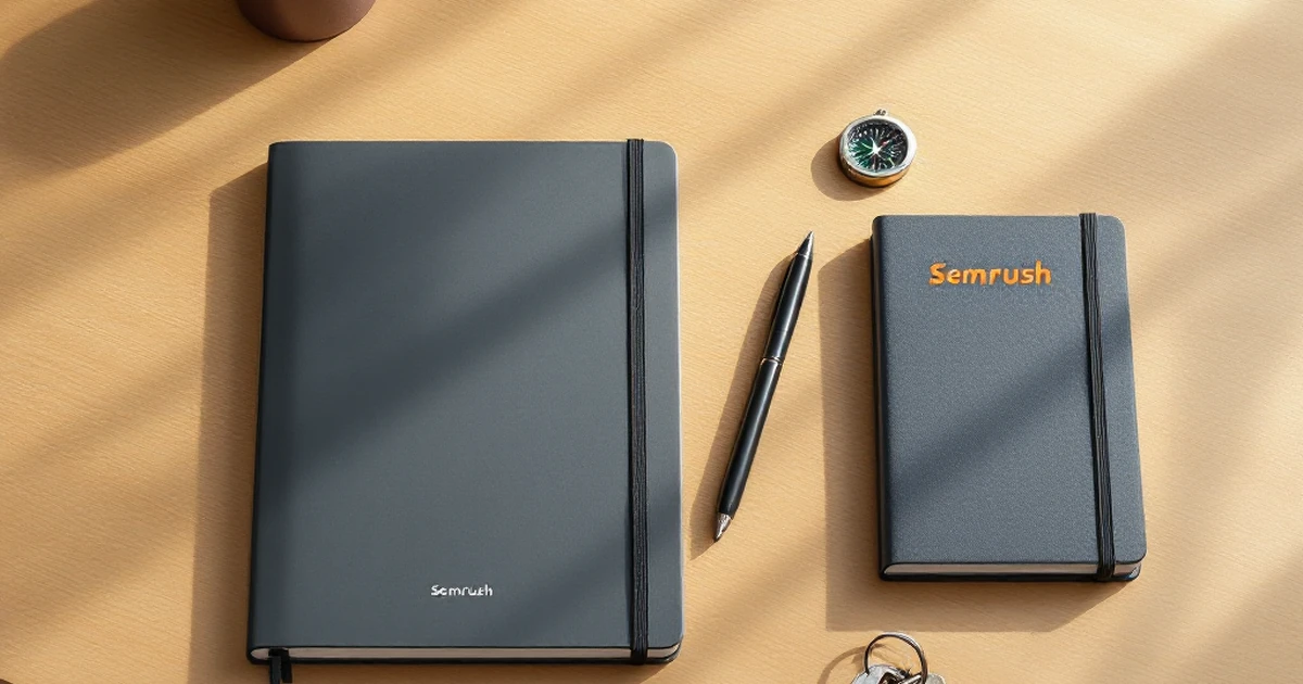 A simple desk setup with a notebook, pen, and compass, symbolizing the tools and clarity needed to begin.