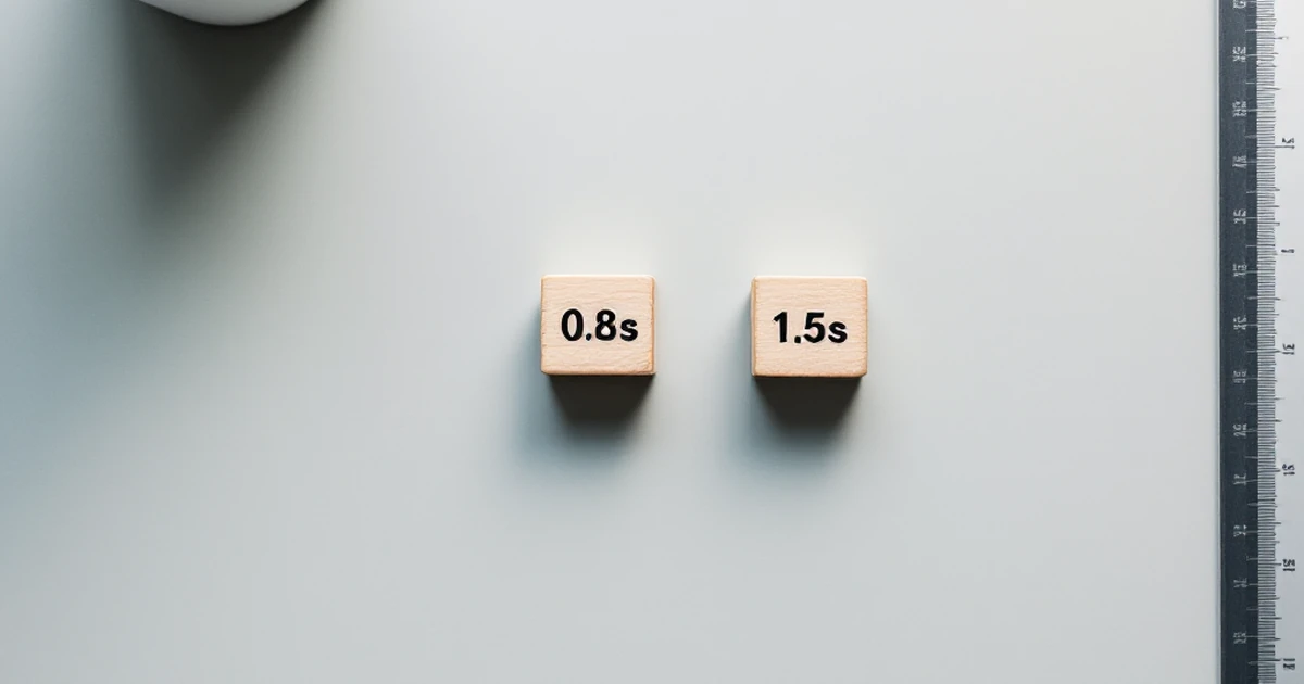 Stopwatch and speed comparison blocks showing Kinsta loads in 0.8 seconds and Bluehost in 1.5 seconds