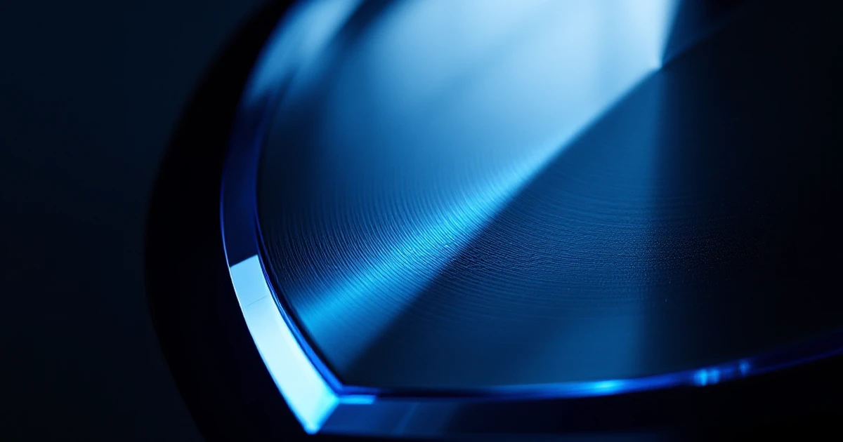 A metallic shield with blue glow symbolizing the final verdict on hosting security
